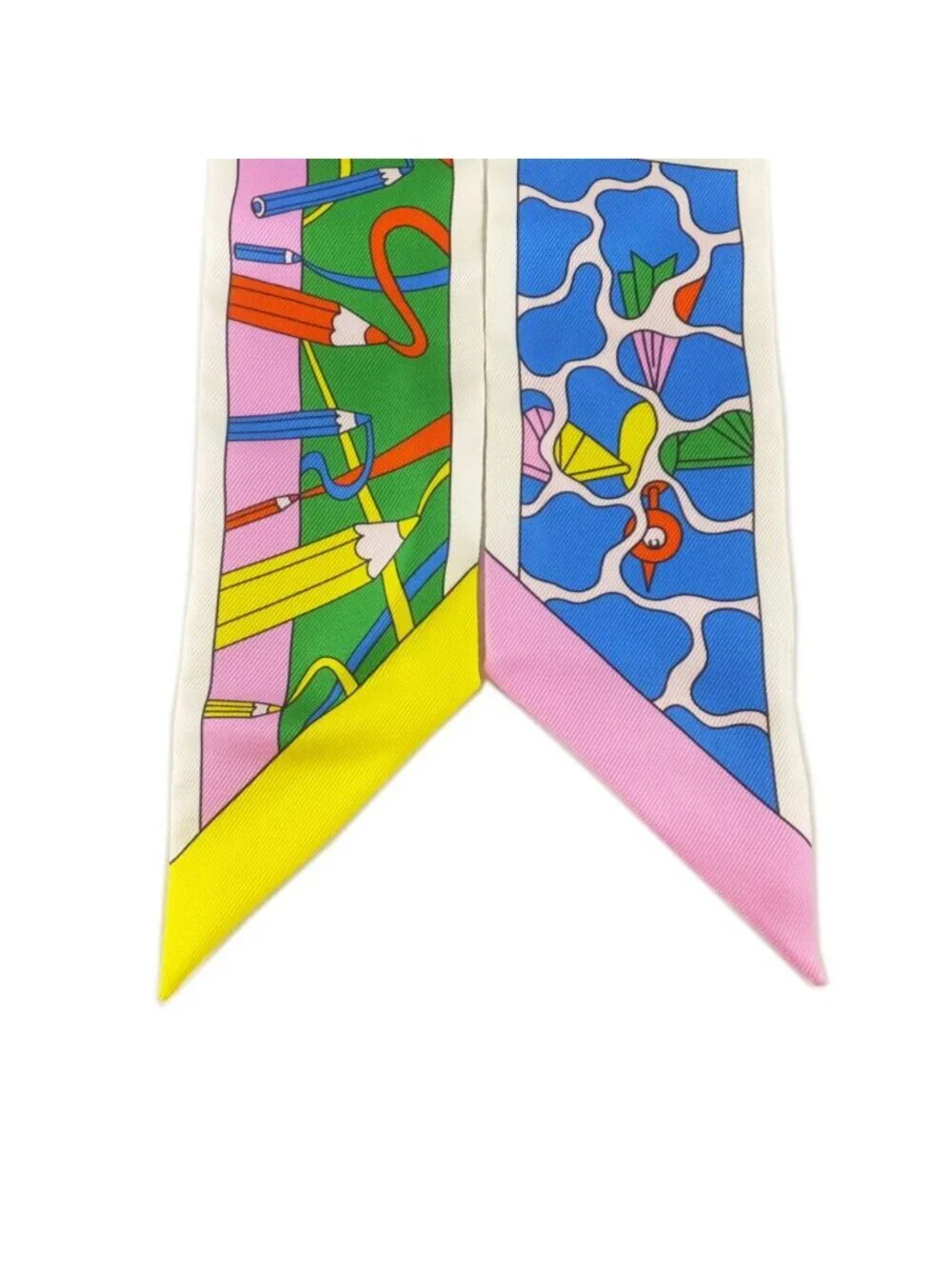 Hermes Heaven Factry Suit Factory Multicolor Scarf - Picture 4 of 9
